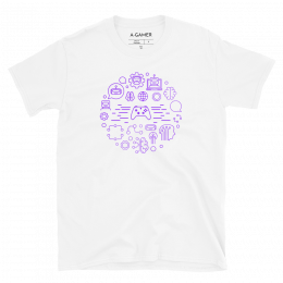 Gamer Brain Short-Sleeve Unisex T-Shirt